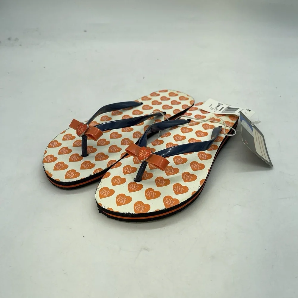 Auburn University Flip-Flops Women's Size 7 Mens Size 8 Sportswear
